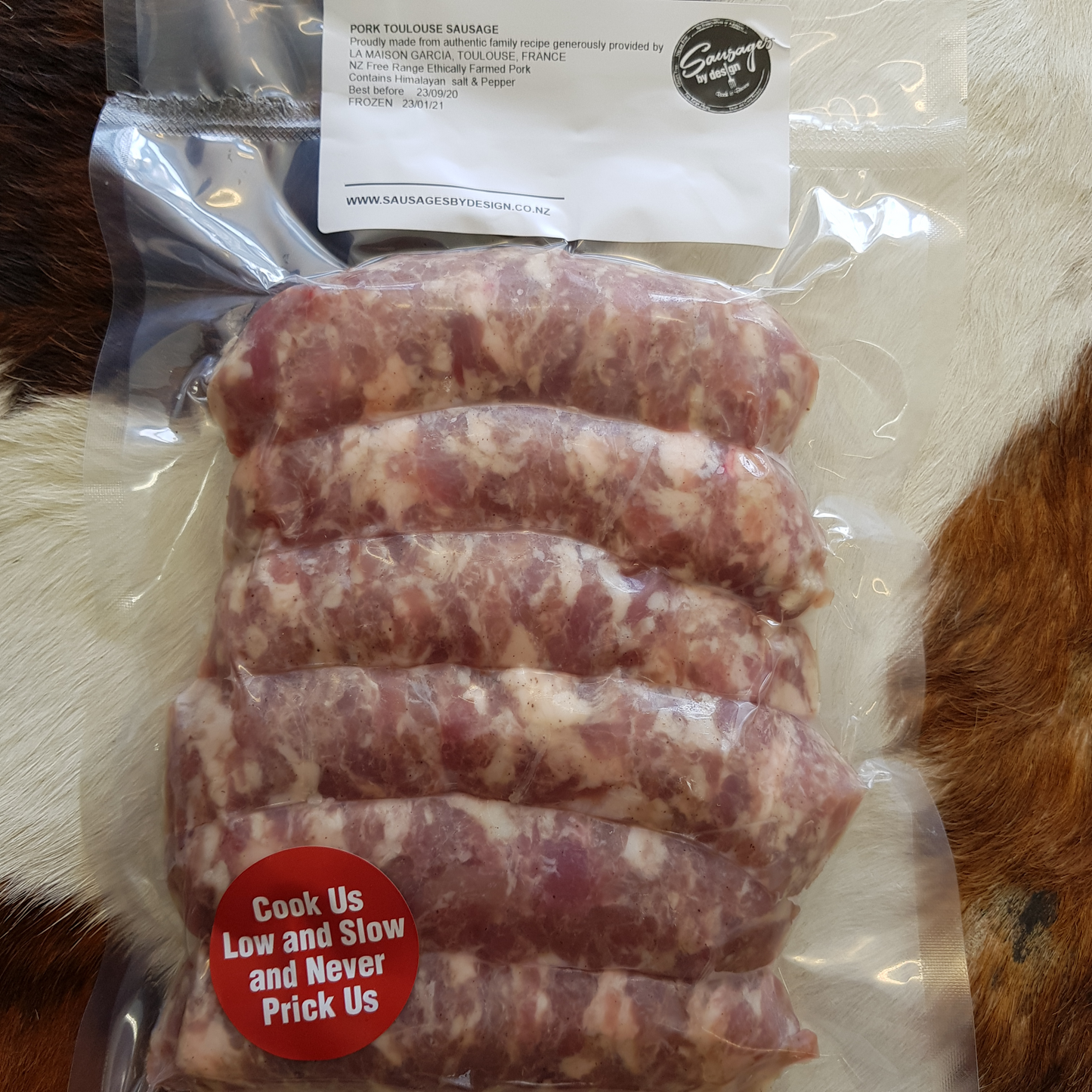 PORK TOULOUSE SAUSAGE - 6 pack